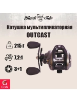 Катушка мультипликаторная OUTCAST 201 LH (3+1 подш.)