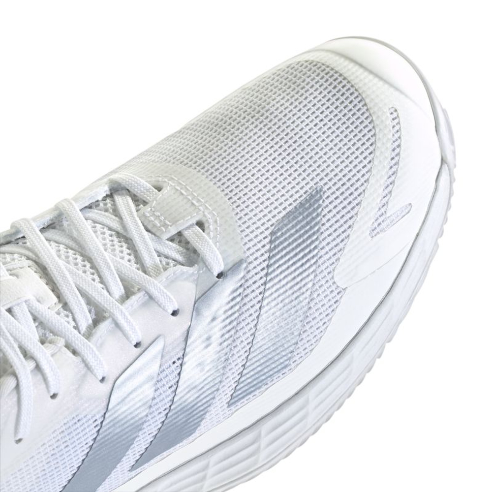 Женские Кроссовки теннисные Adidas Defiant Speed 2 W Clay - white/crystal sky/core black