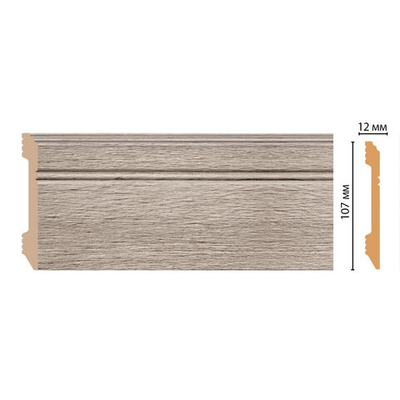 Плинтус Decomaster D105 D105-77 ДМ