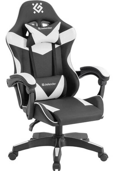 Игровое кресло DEFENDER Urana Black/White