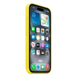 Силиконовый чехол с поддержкой MagSafe Apple Silicone Case для iPhone 16, Star Fruit (Желтый)