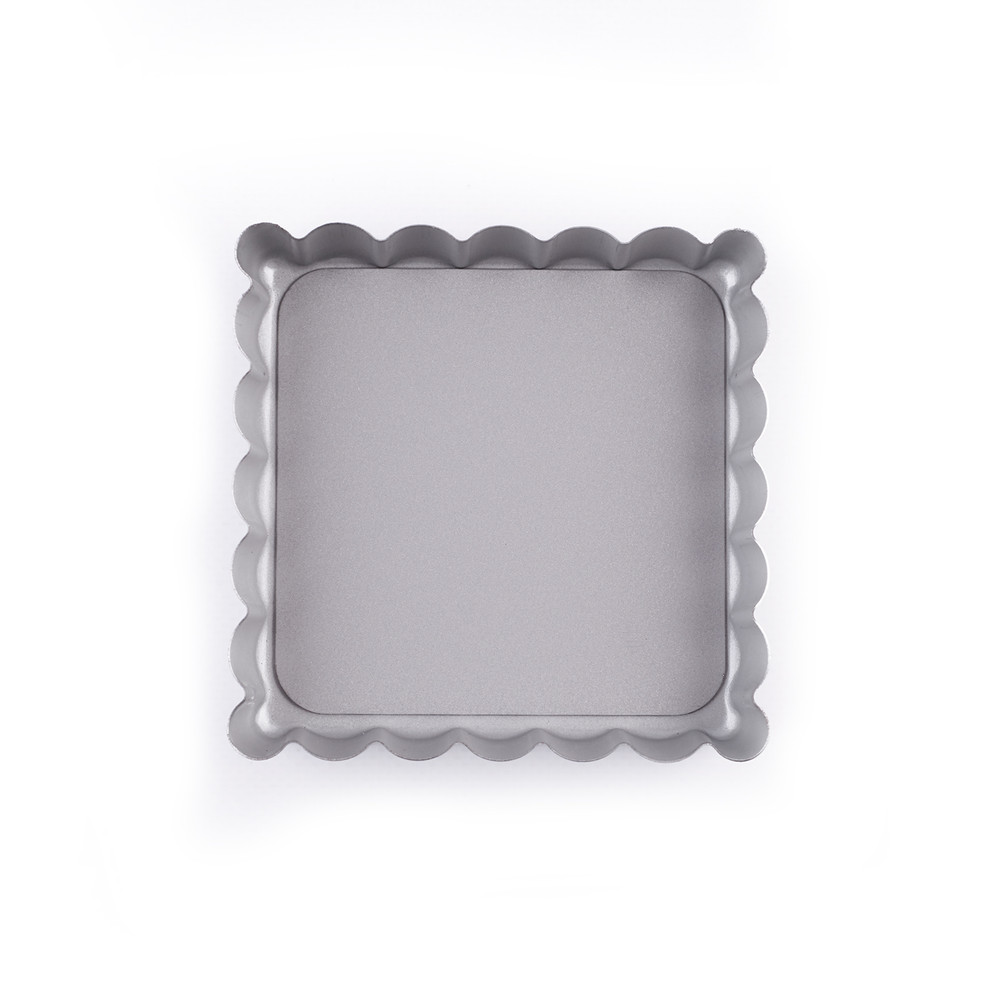 Форма для выпечки квадратная со съемным дном Patisse Silver 10х10х2 см