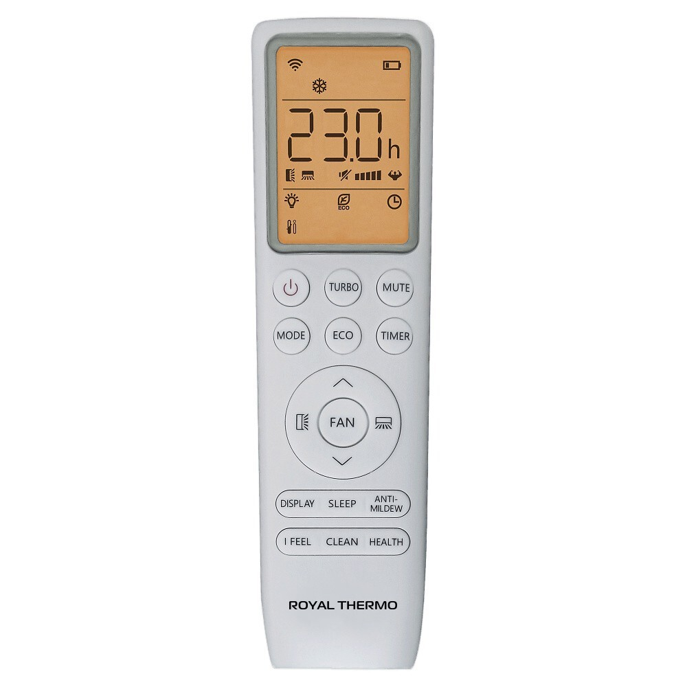 Сплит-система инверторного типа Royal Thermo Barocco DC RTBI-24HN8_V2/black комплект