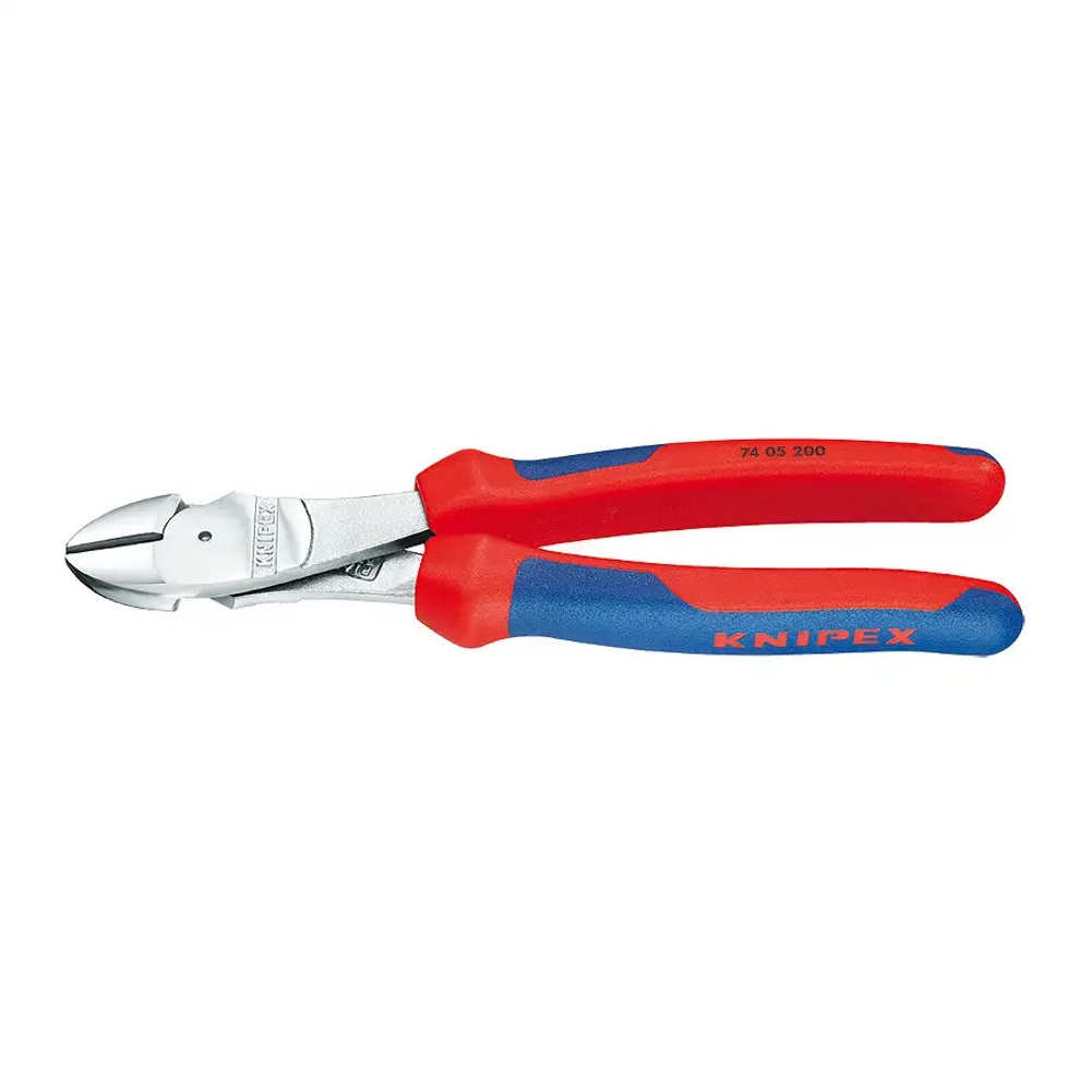 Кусачки боковые особой мощности хромированные 200 мм Knipex 74 05 200 SB