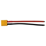 Разъем XT60 папа с проводом 10см AWG14