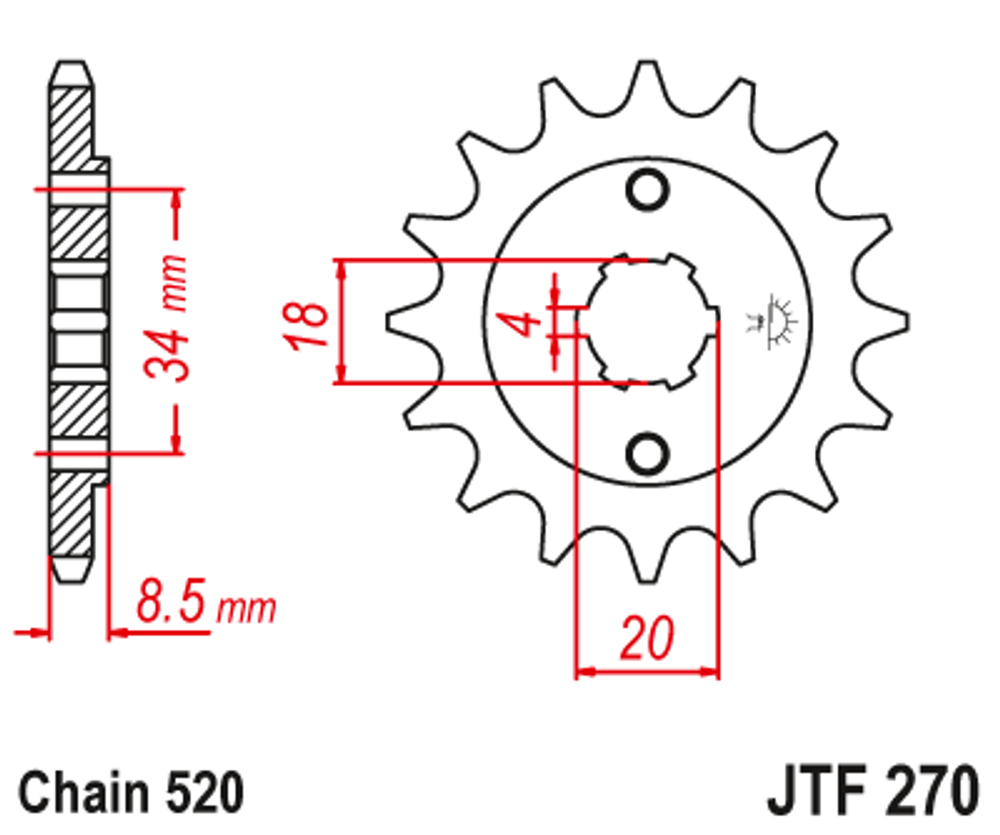 Звезда JTF270.13