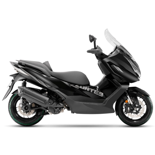 Максискутер Zontes ZT368-E черный