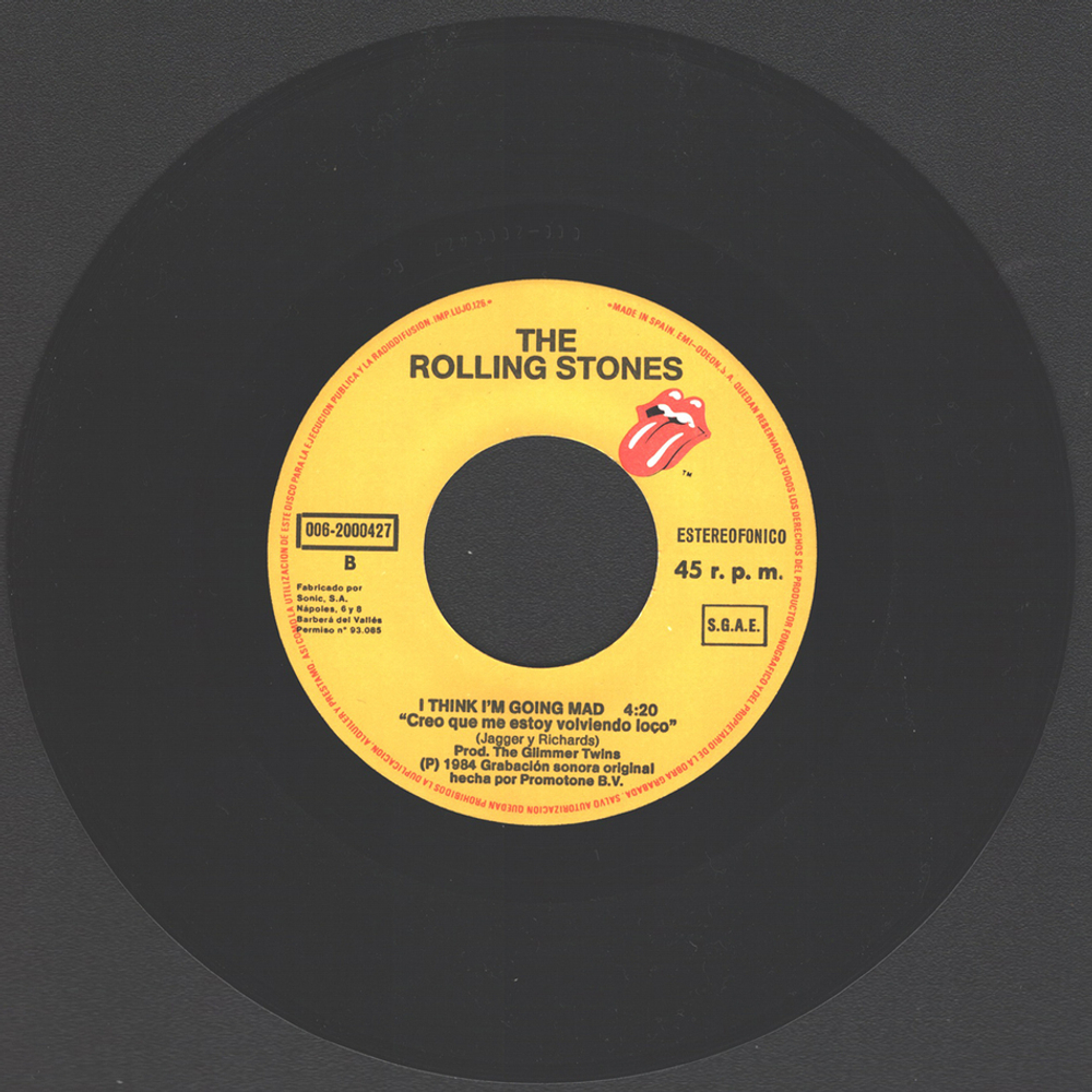 The Rolling Stones / She Was Hot (7" Vinyl Single)