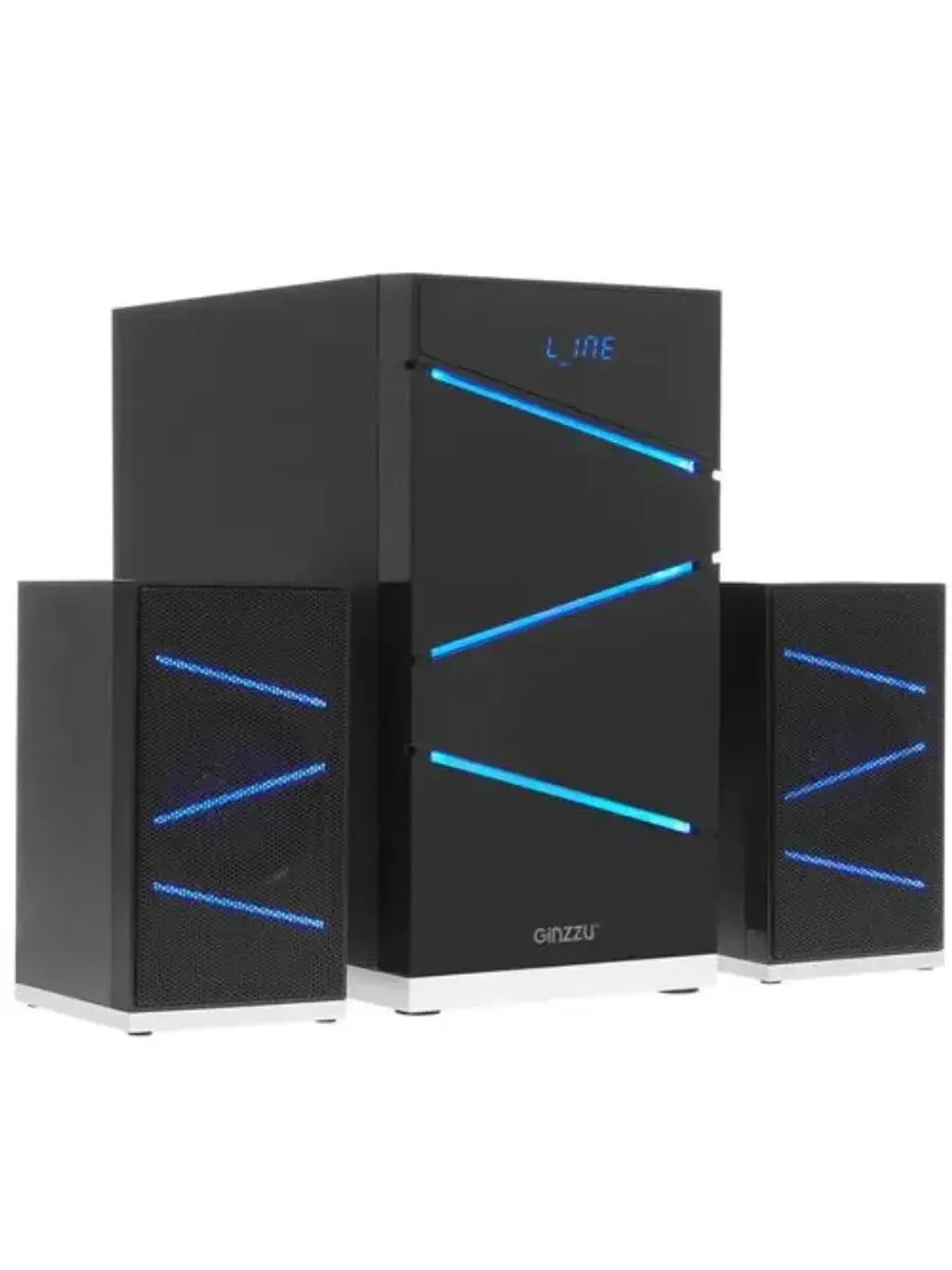 Колонки 2.1 GM-420 17494 BLACK 30 Вт, питание от сети 220В