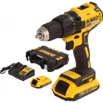 Дрель-шуруповерт безударная бесщеточная аккумуляторная XR DeWalt DCD777D2T-QW