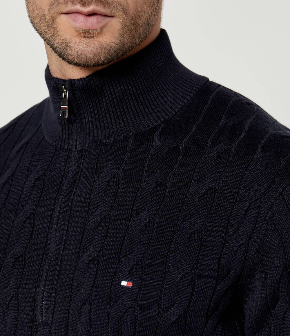 Свитер Tommy Hilfiger - темно-синий(MW0MW36532)
