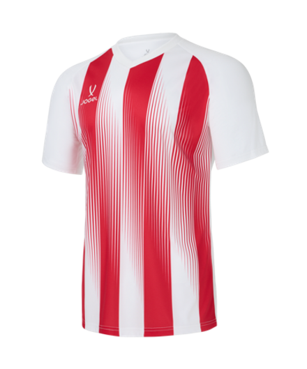 Футболка игровая Jogel Camp Striped Jersey-K, красный R2/белый 00