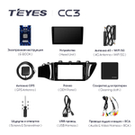 Teyes CC3 9"для KIA Rio 3 2016-2019