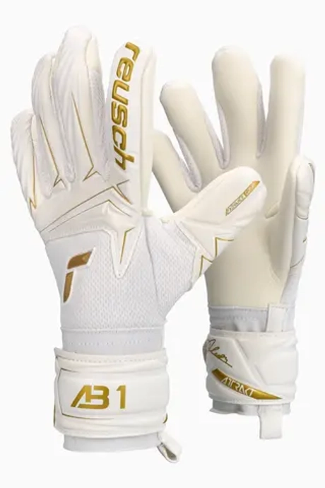 Вратарские перчатки Reusch Attrakt AB1 Advance Junior - белый