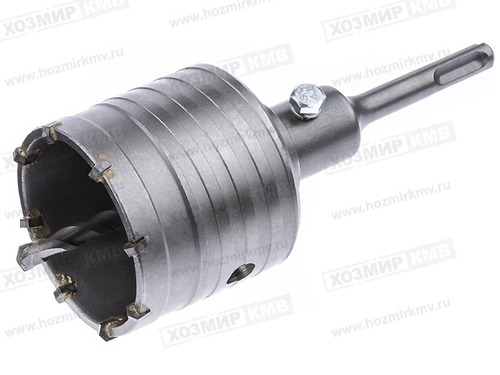 907191 (METALLICA Optima) коронка тв.спл. 68*160/100мм, h=50, М22,0*2,0 SDS PLUS с адаптером