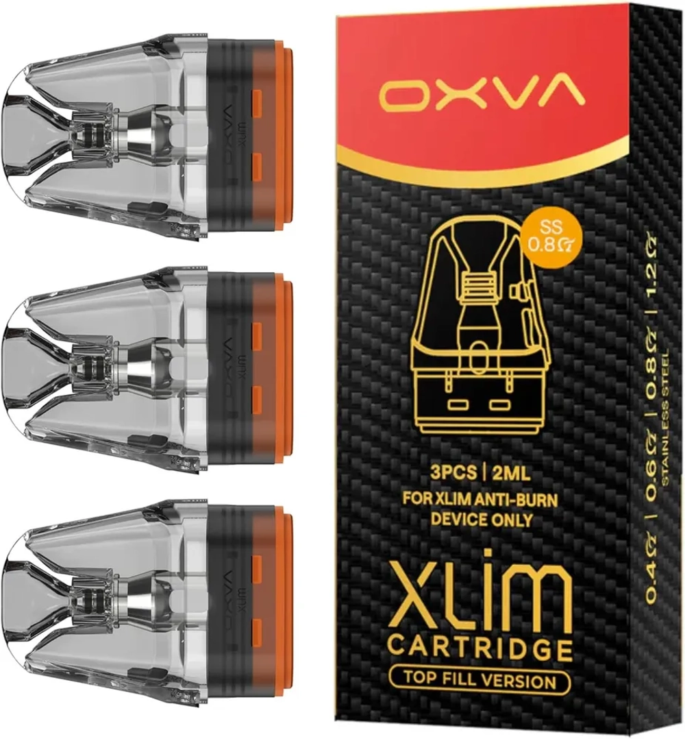 OXVA XLIM Top Fill Cartridge 3ml 0.8ohm (3шт)