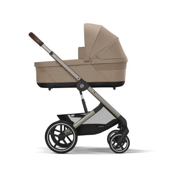 Детская коляска Cybex Balios S Lux TPE 3 в 1 Almond Beige