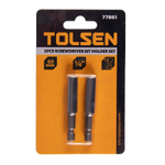TOLSEN (TT77861) Набор держателей вставок (бит) 1/4", 60 мм, магнитных, для шуруповерта, 2 предмета