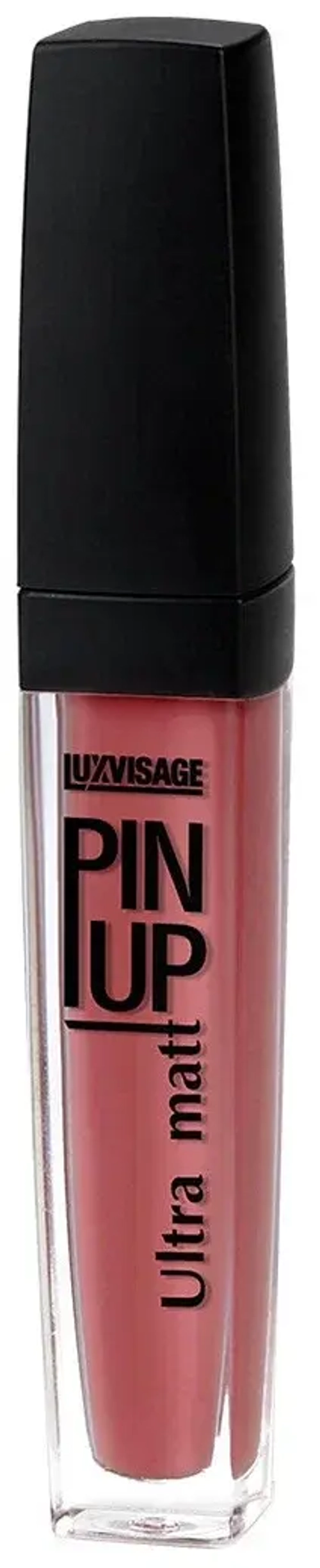 LuxVisage БЛЕСК для губ PIN-UP ULTRA MATT тон 35 (Pink Apple) 5 мл