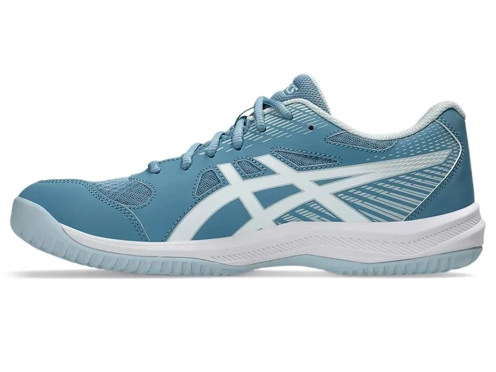 Мужские кроссовки для сквоша/бадминтона Asics Upcourt 6 - saba blue/white