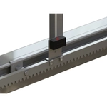 Зубчатая рейка для откатных ворот DoorHan RACK-8 L=1 метр 30х8 (5 штук)