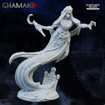Grand Alliance Death Nighthaunt Myrmourn Banshee Баньши №1 миниатюра для dnd, днд, pathfinder, фентези, Настольная игра, НРИ, Варгейм, РПГ