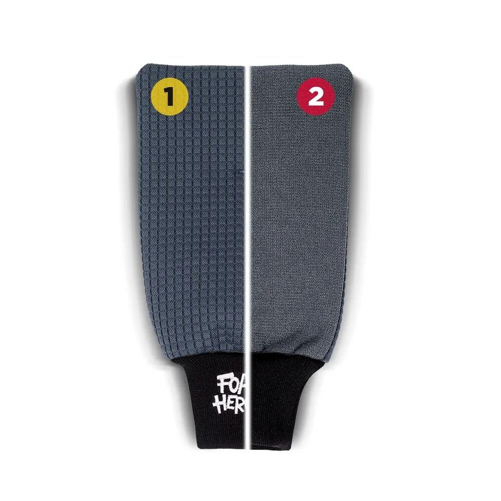 Foam Heroes 2Sided Glass Mitt двусторонняя варежка для очистки стекол 17х23см, 440г/м2.