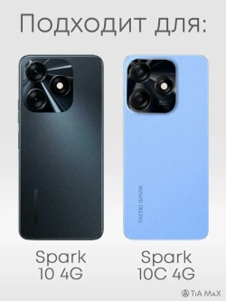 Чехол на TECNO Spark 10C с принтом