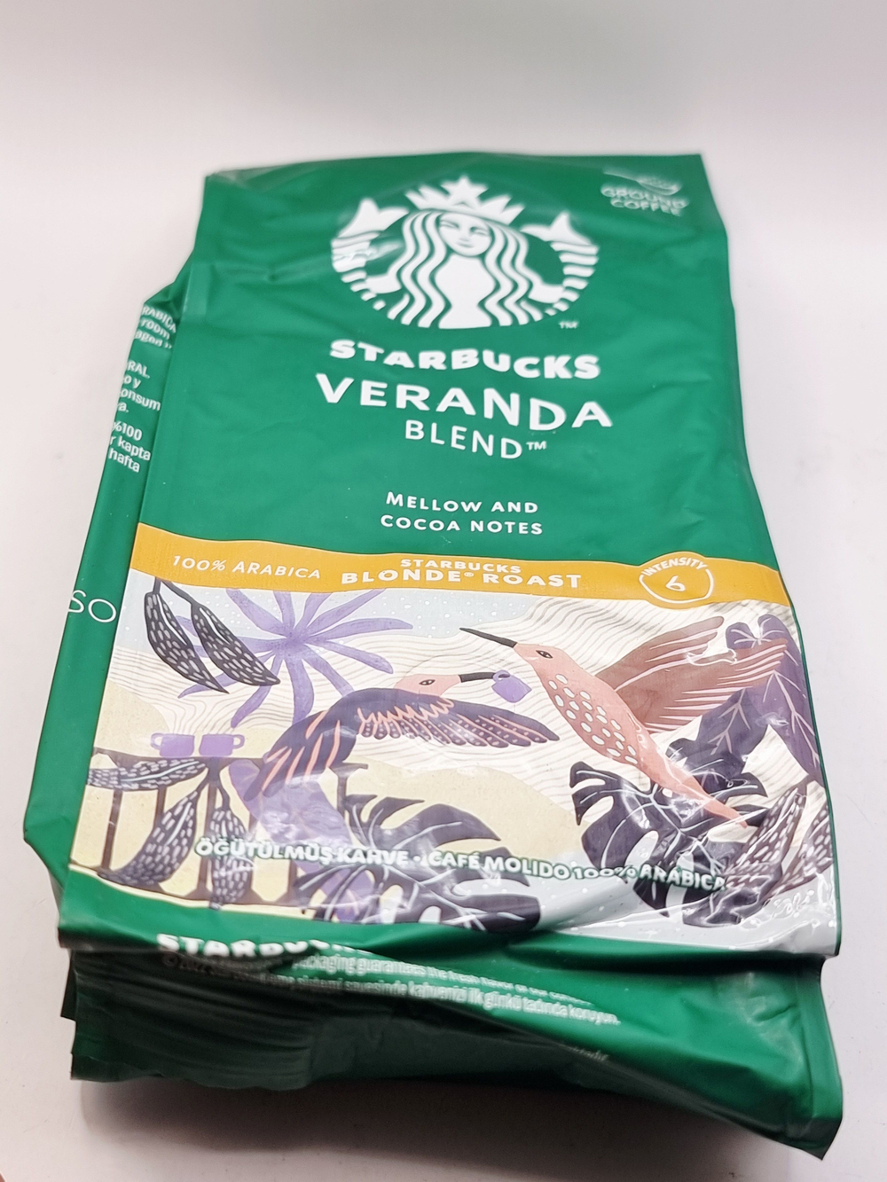 Starbucks Кофе молотый VERANDA blend, 200 г (Испания)