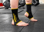 Суппорт голеностопа BoyBo BAS550, черно-красный