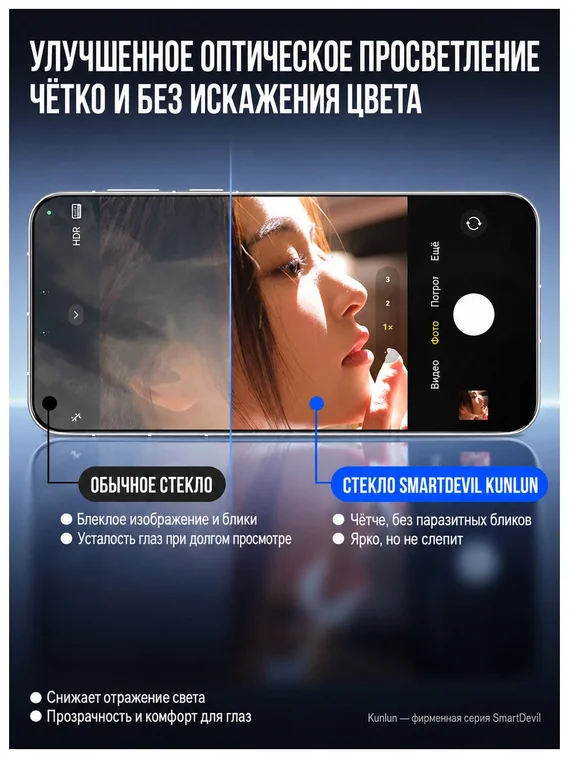 Защитное безрамочное стекло для Huawei Pura 90s Pro Max с беспылевым боксом для установки SmartDevil