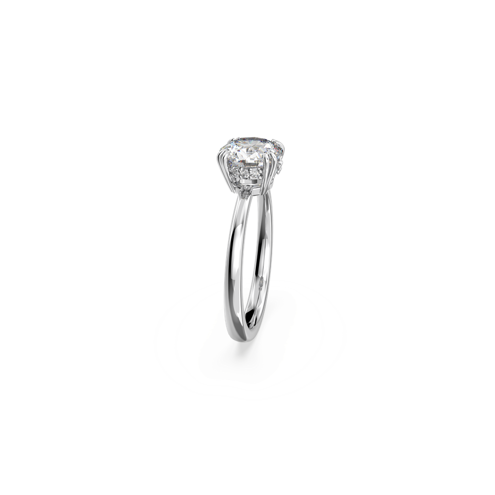 CONSTELLA:RING RND S WHITE/RHS 58