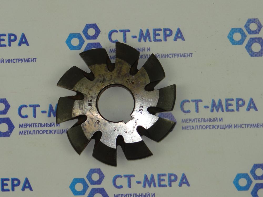 Фреза модульная М6 №7 (ХВГ) z=12
