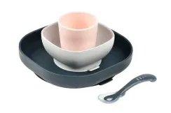 Набор посуды Beaba Coffrey Repas Silicone Night Blue
