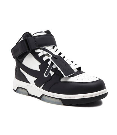 Кожаные кроссовки OFF-WHITE - белый(OMIA259C 99LEA002)