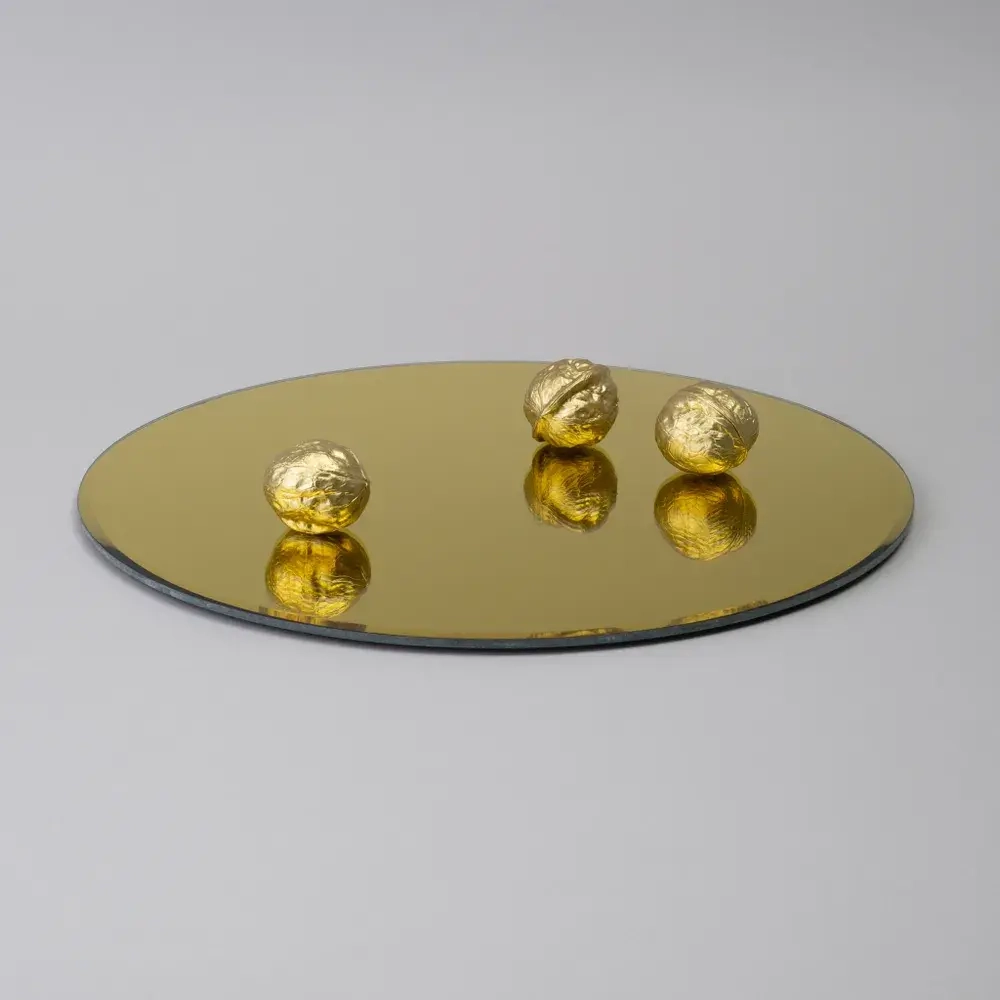 БЛЮДО СЕРВИРОВОЧНОЕ "GOLDEN MIRROR" 30 СМ