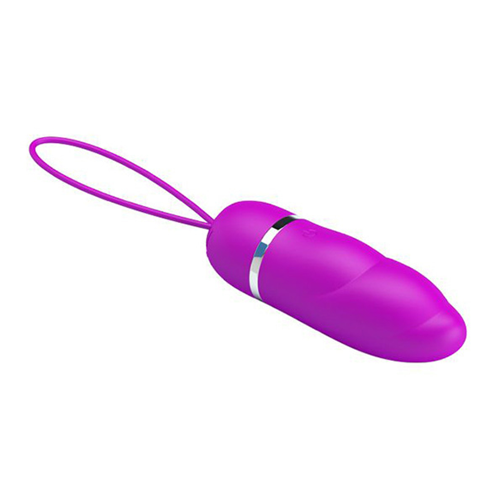 Виброяйцо 9,2см с 12 функциями вибрации Pretty Love Edwina BI-014447