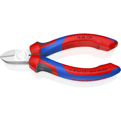 Кусачки боковые хромированные 125 мм Knipex 76 05 125