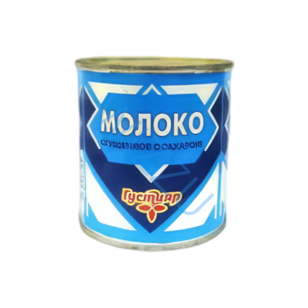 Сгущенное молоко с сахаром 0,2% 370гр  Густяр