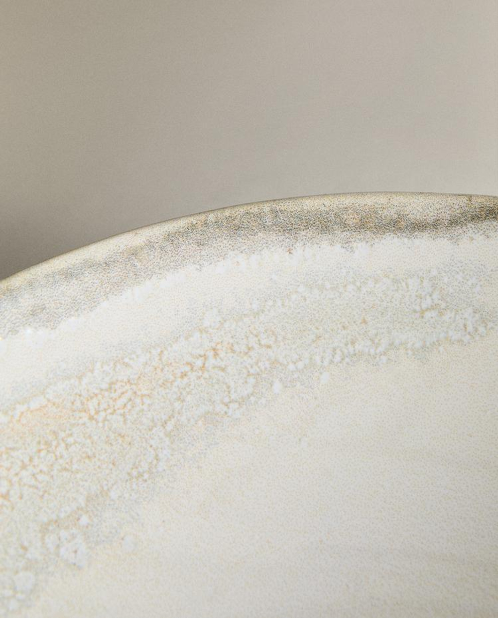 ZARA HOME ТАРЕЛКА ДЛЯ СУПА ИЗ КЕРАМИКИ, ЭКРЮ