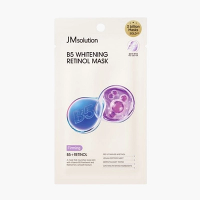 JMsolution B5 Whitening Retinol Mask, 25ml*1ea - Тканевая маска с ретинолом