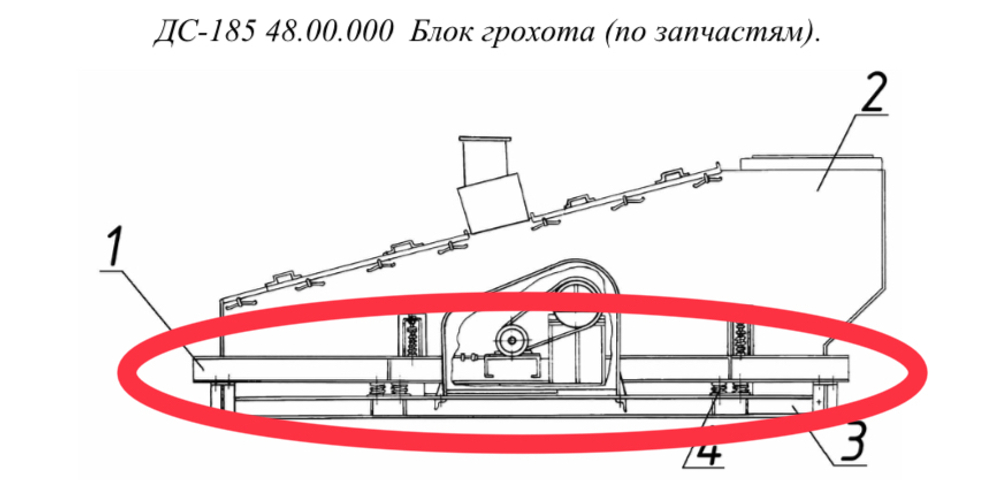 ДС-185 48.02.000 Грохот