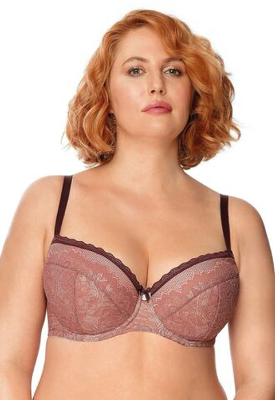 Бюстгальтер Zoe на косточках с дополнительными боковыми поддержками (Размер: 80C) (Цвет: грязно-розовый)