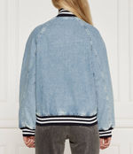 Куртка LETTERMAN Tommy Jeans - голубой(DW0DW18202)