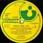 Scorpions - World Wide Live 2LP (Германия 1985г.)