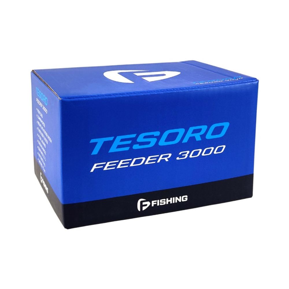 F-FISHING Катушка фидерная Tesoro Feeder 3000