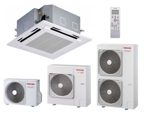 Кассетная сплит-система Toshiba RAV-RM1401UTP-E/RAV-GP1401AT8-E inverter