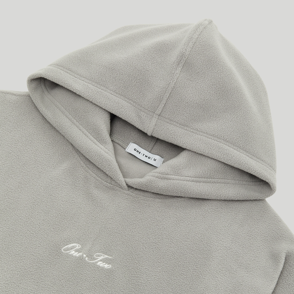 Drawstring Hoodie Grey