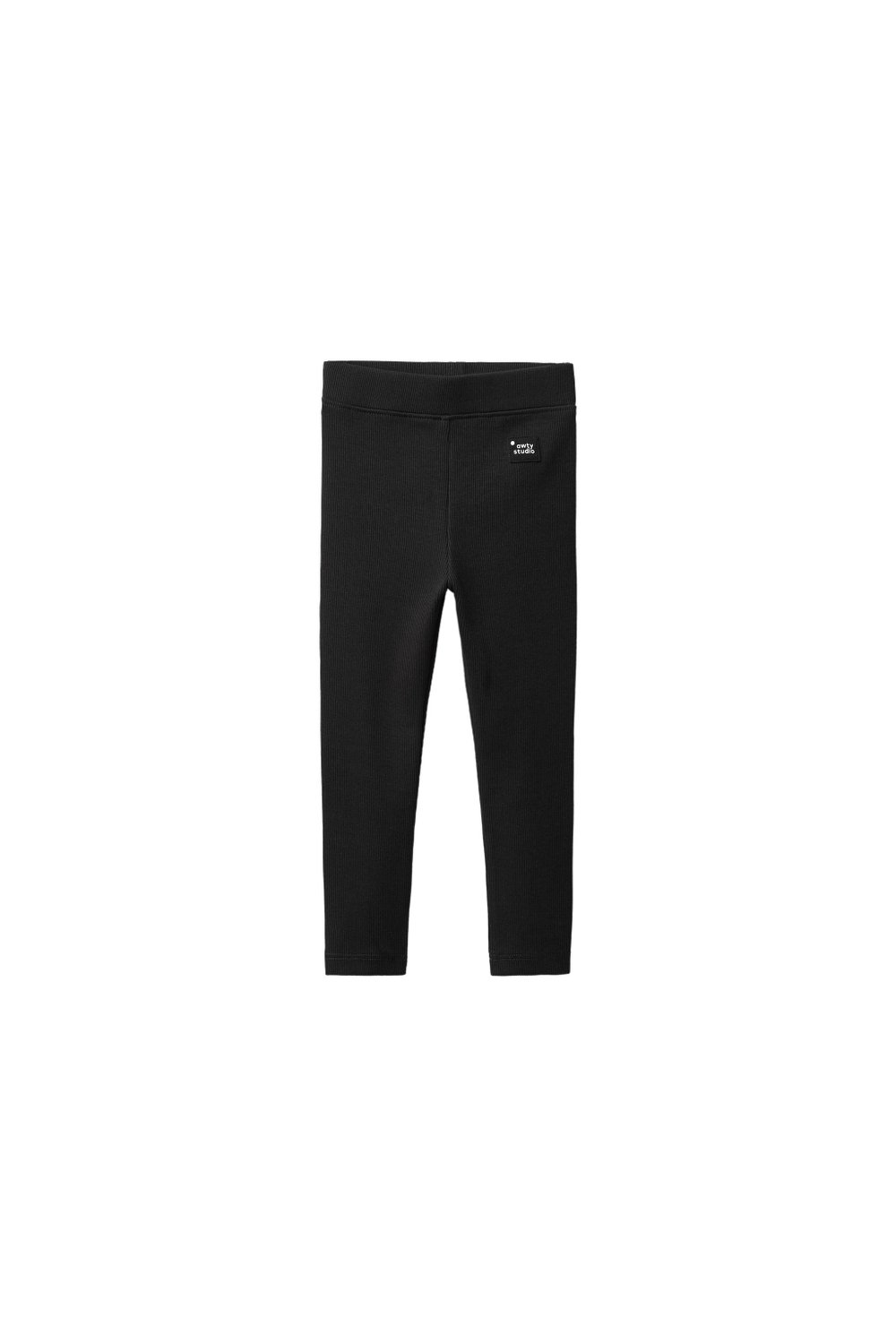ZARA ЛЕГИНСЫ В РУБЧИК С ЭТИКЕТКОЙ, ЧЕРНЫЙ