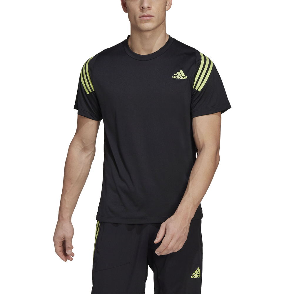 Мужское теннисное поло adidas Training Icons T-Shirt Men - Black